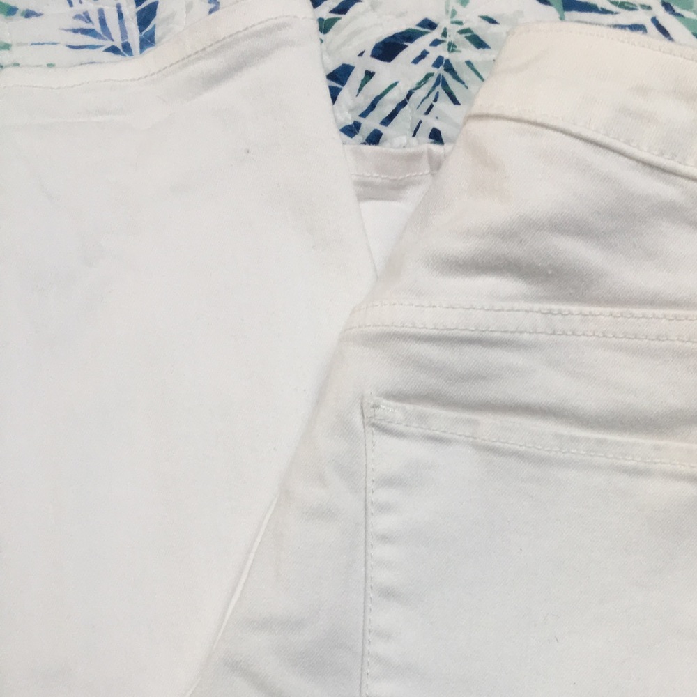 High rise jegging crop